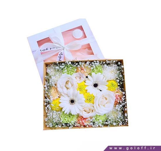 گل جعبه ای - جعبه گل ولنتاین زرپری - Zarpari | گل آف